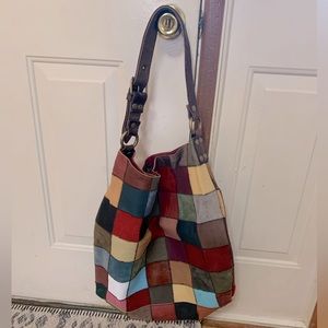 Lucky brand patchwork bag